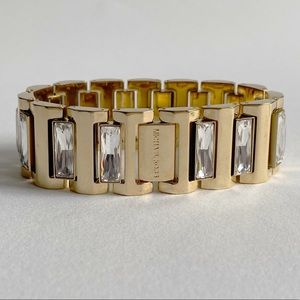 Michael Kors Gold and Faux Diamond Bracelet